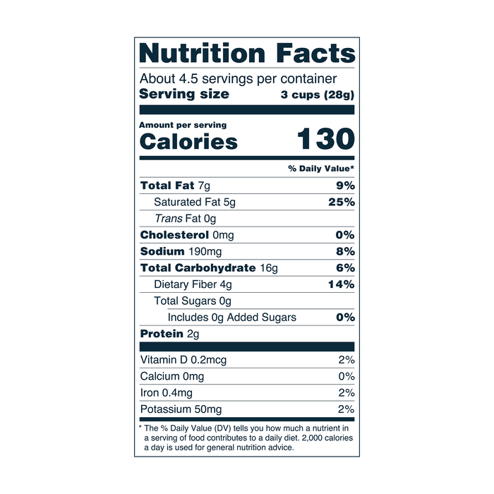 Image of LesserEvil Himalayan Pink Salt Popcorn Popcorn 4.6oz Packaging