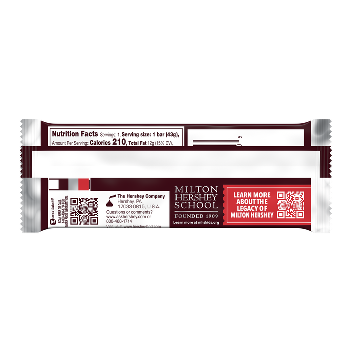 Image of Vintage-Inspired HERSHEY&rsquo;S Milk Chocolate Bars (36ct box) Packaging