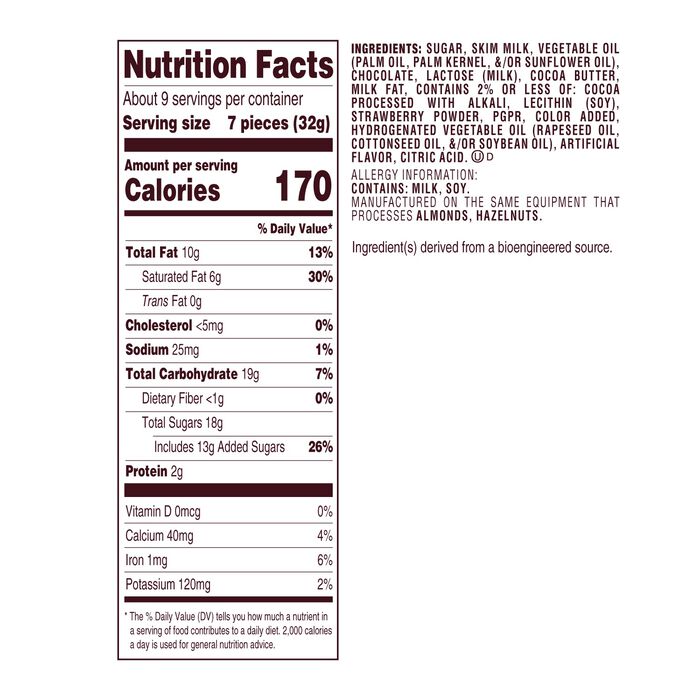 Image of HERSHEY'S KISSES Strawberry Flavored Kisses, 10oz Pouch Packaging