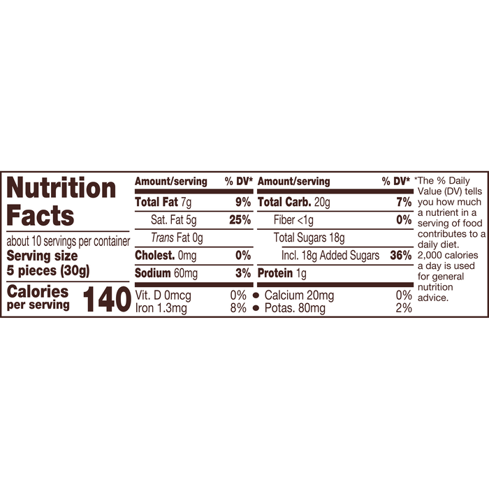 Image of ROLO® Creamy Salted Caramels in Rich Dark Chocolate Candy, 10.1 oz bag Packaging