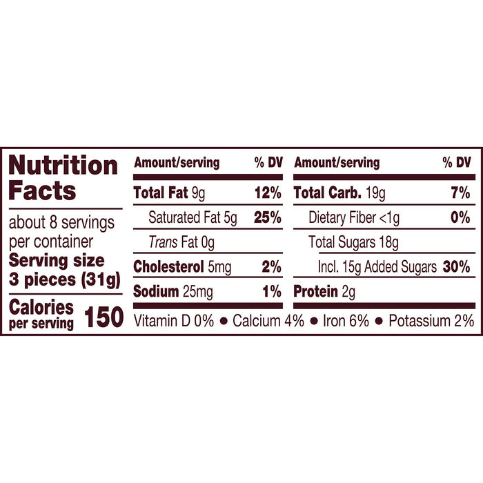 Image of HERSHEY'S NUGGETS Milk Chocolate Candy Share Pack, 9.2 oz Packaging