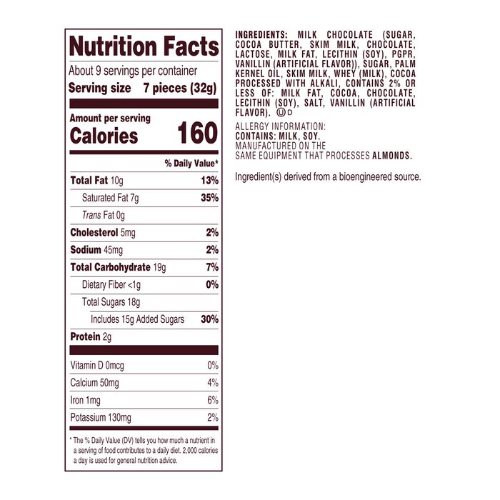 Image of HERSHEY'S KISSES Chocolate Meltaway Flavored Kisses, 10oz Pouch Packaging