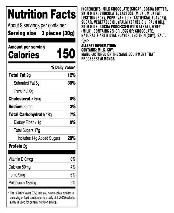 Image of HERSHEY'S NUGGETS Caramel Macchiato Flavored Chocolates, 10oz Pouch Packaging