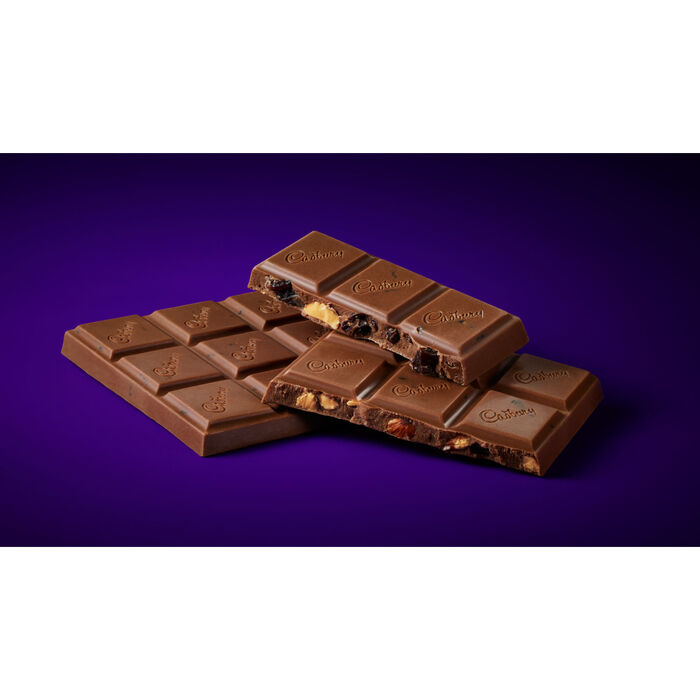 Image of CADBURY FRUIT & NUT Milk Chocolate X-Large 3.5oz Candy Bar Packaging