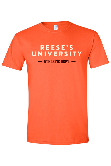 Image of REESE'S University T-Shirt, Orange Packaging