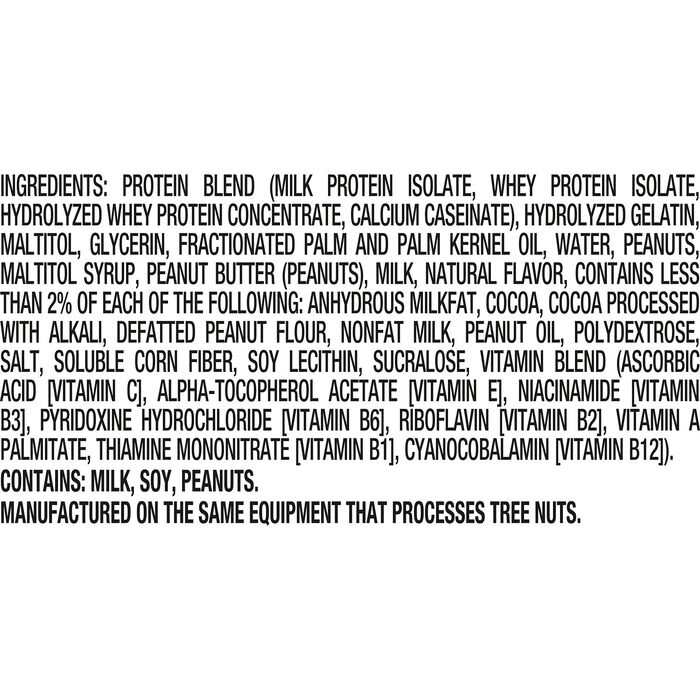 Image of FULFIL REESE'S Chocolate Peanut Butter Flavored Protein Bar, 1.41 oz (12 Count) Packaging