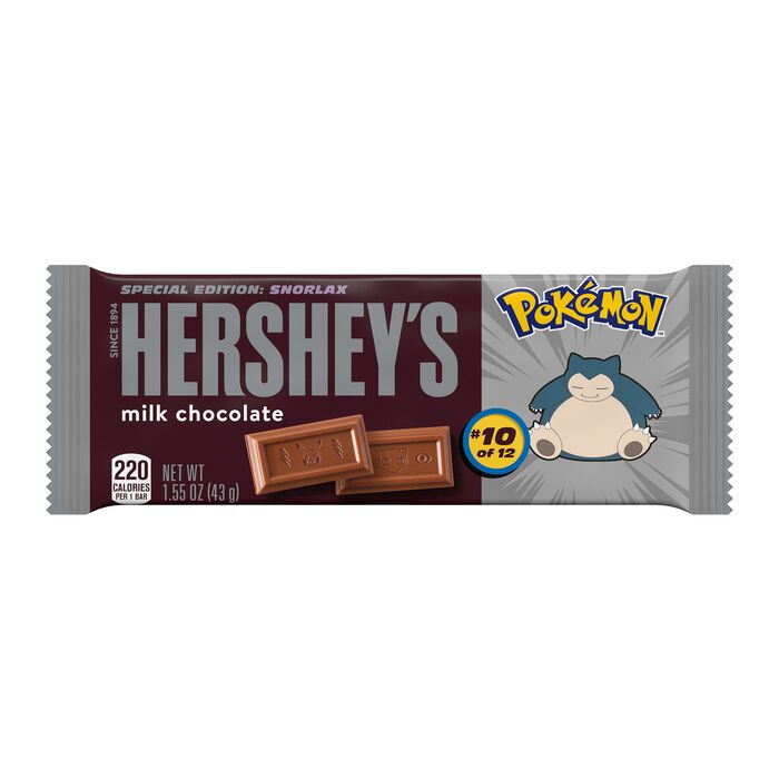 Image of HERSHEY'S Milk Chocolate Pokémon Candy Bars, 1.55 oz (36 Count) Packaging