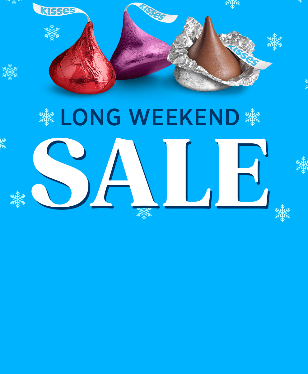 Promotional graphic highlighting 15% off sitewide long weekend sale
