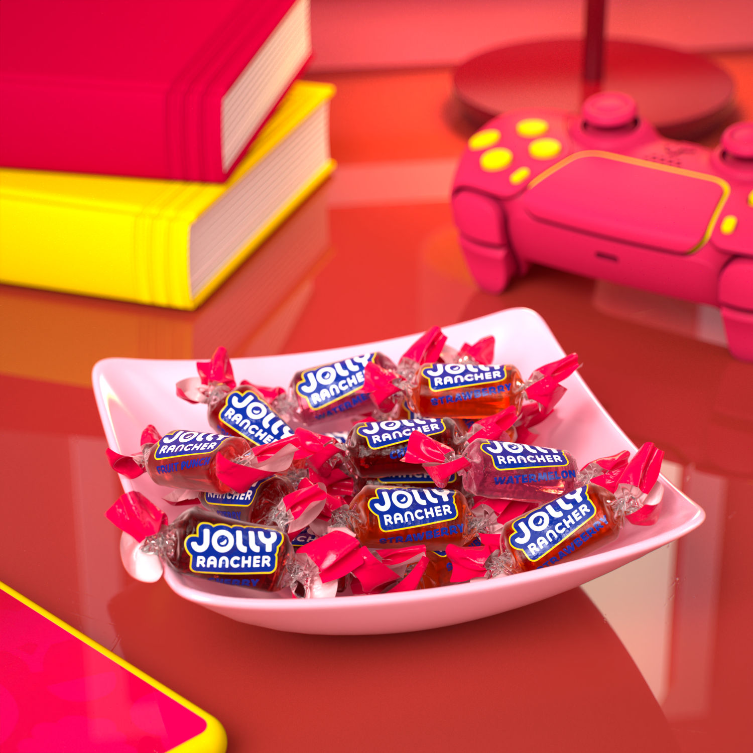 JOLLY RANCHER Awesome Reds Assorted Fruit Flavored Hard Candy Bag