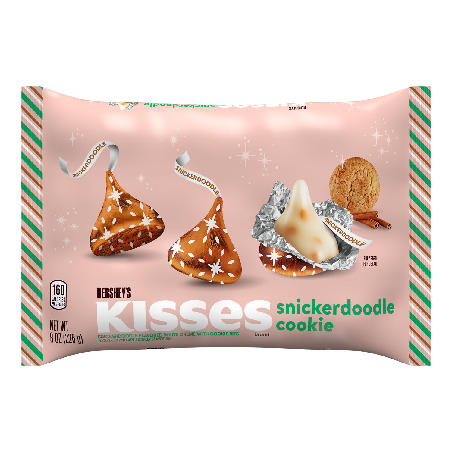 HERSHEY'S KISSES Snickerdoodle Cookie Flavored, Christmas , Candy