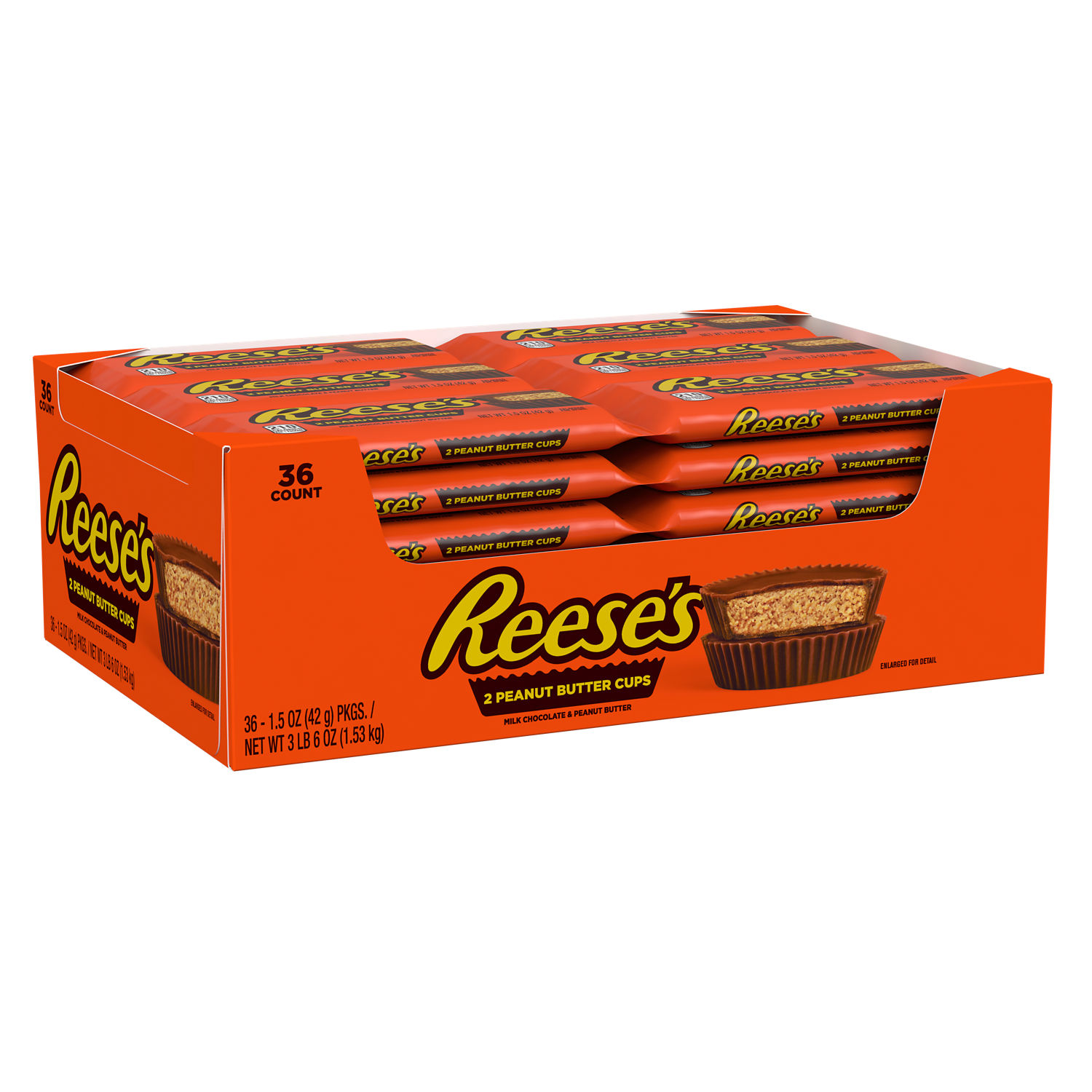 Reese's Peanut Butter Cups - 2 cups, 1.5 oz