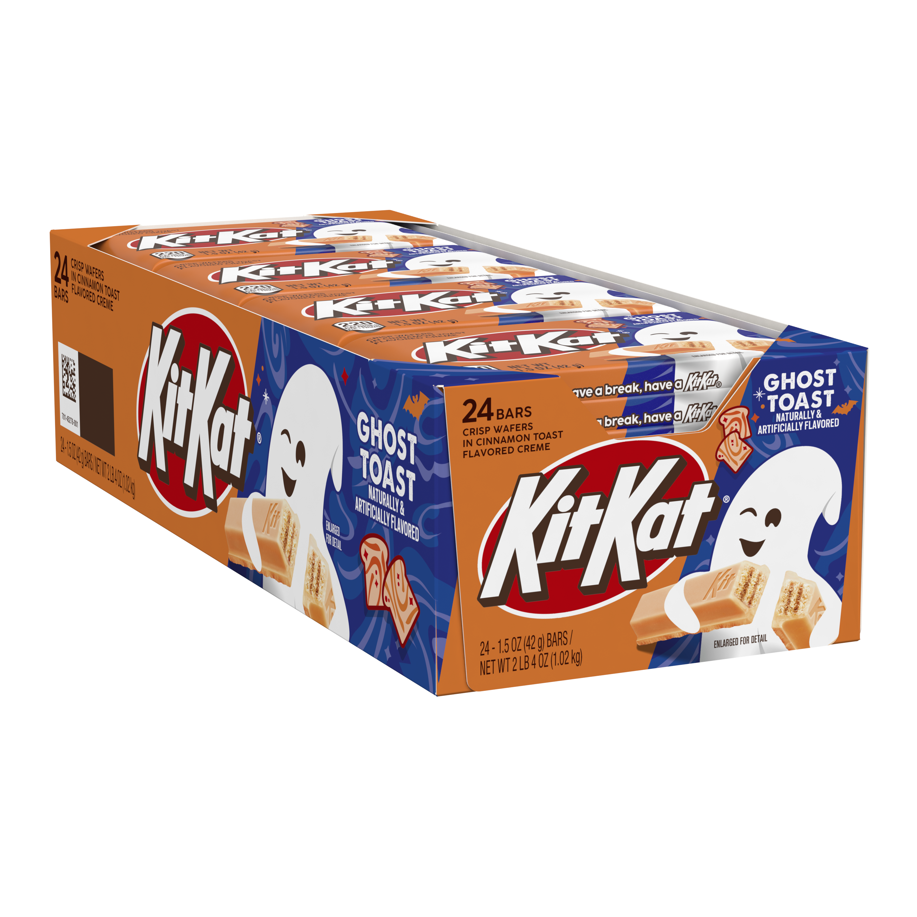 KIT KAT® Ghost Toast Cinnamon Toast Flavored Creme Wafer Bars