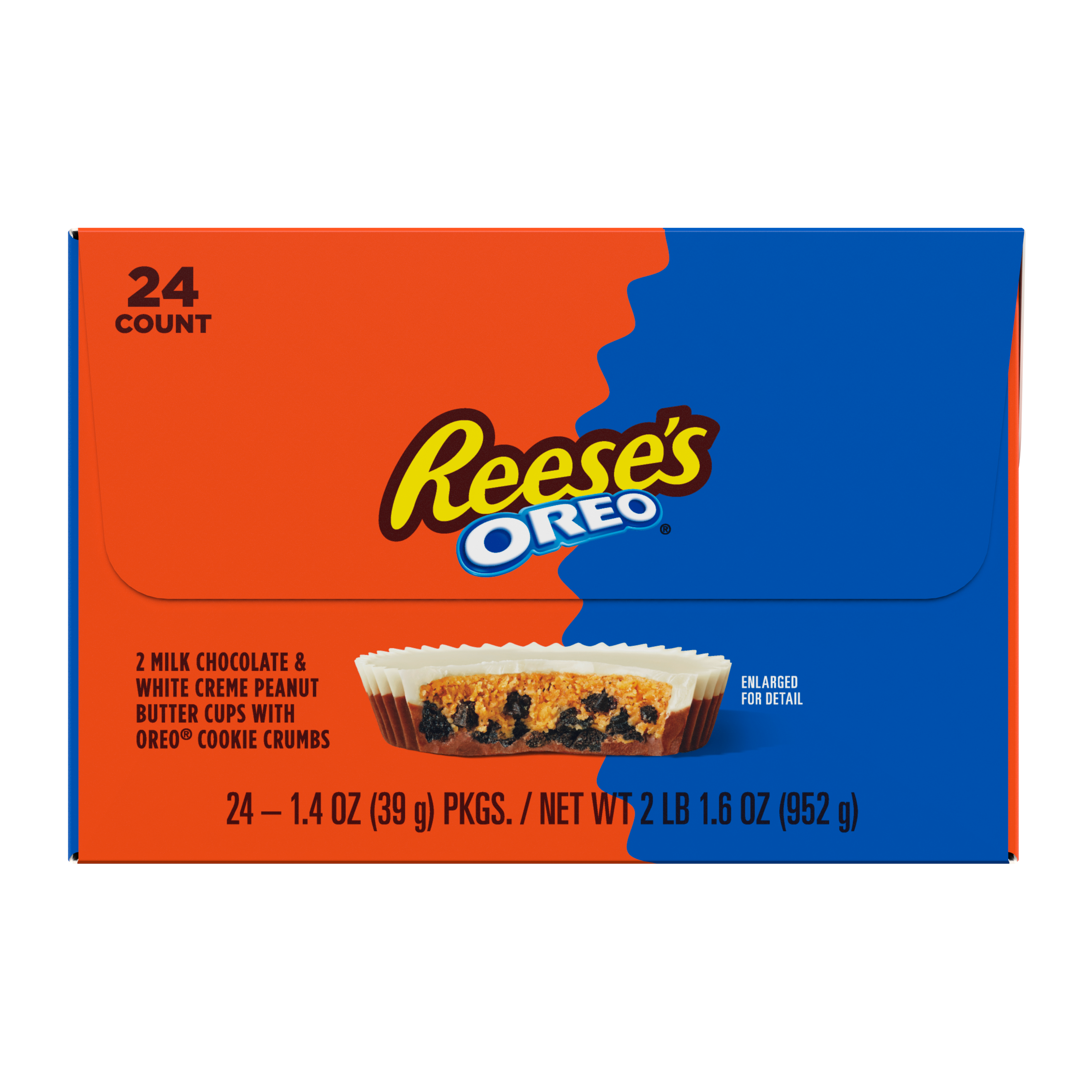 REESE'S OREO® Milk Chocolate and White Creme Peanut Butter Cups