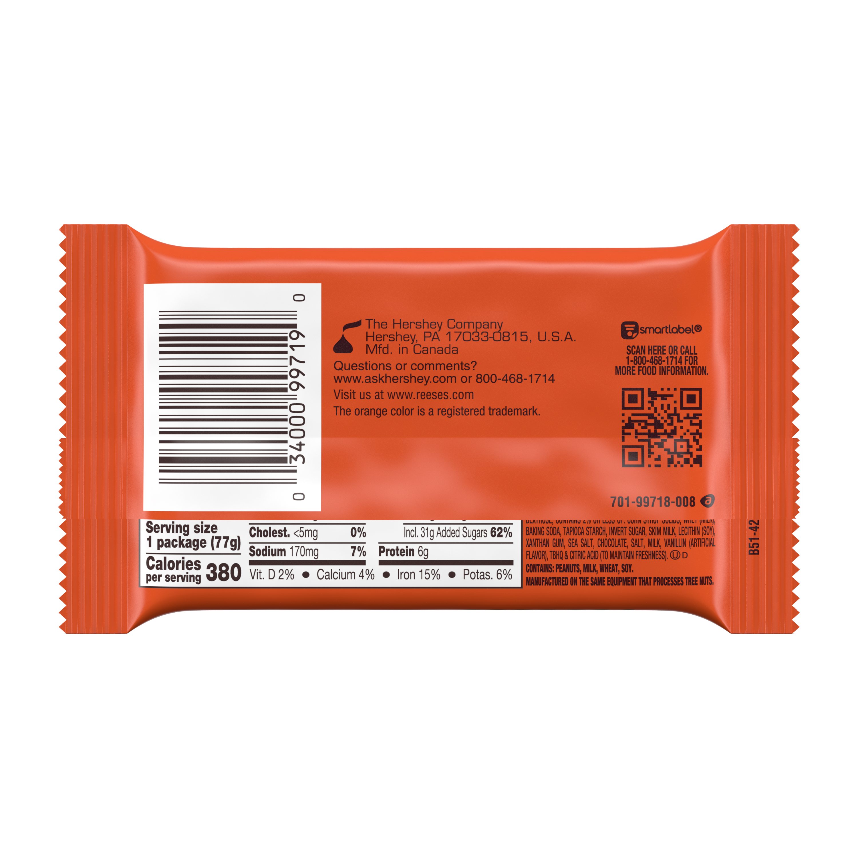 Reese's la Miscela di Snack Dolci e Salati - 57 g 