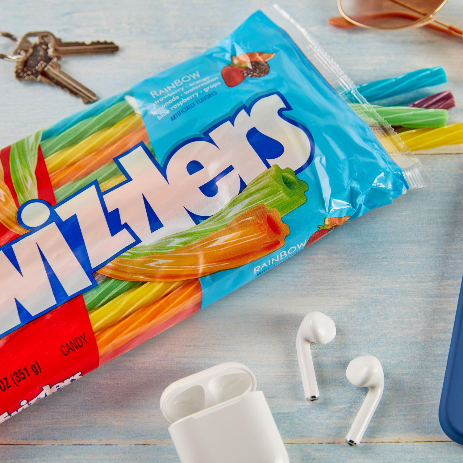 Twizzlers Rainbow Licorice Twists: 12-Ounce Bag