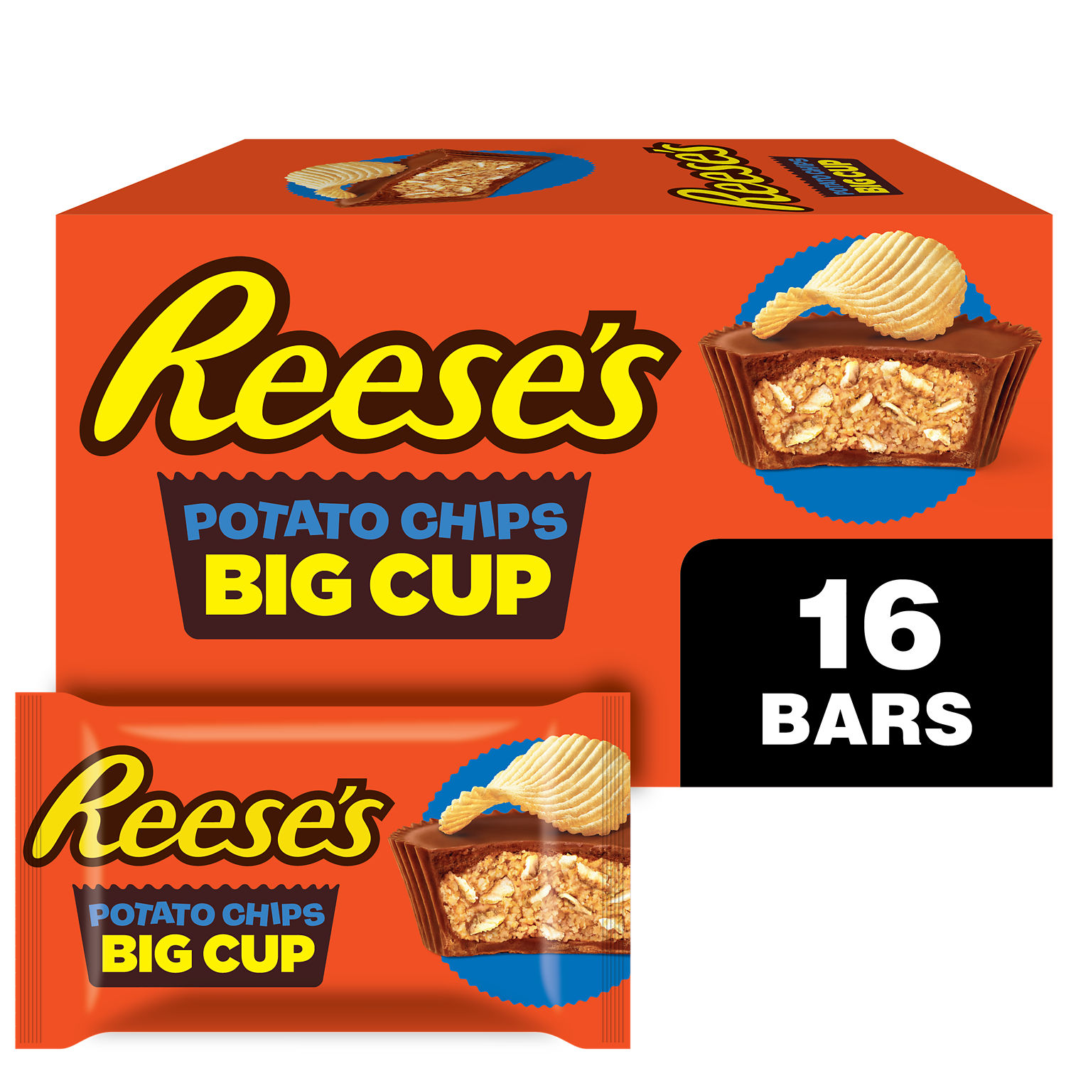 reese's potato chip big cup