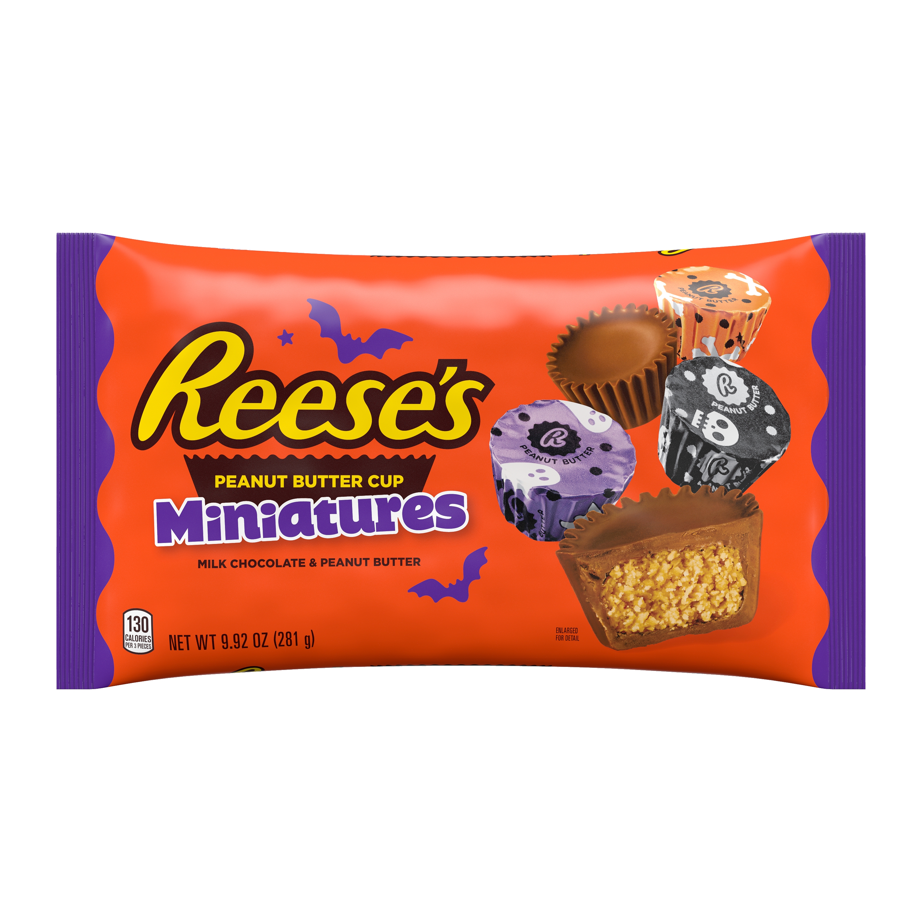 Reese's Miniatures Holiday Milk Chocolate Peanut Butter Filled