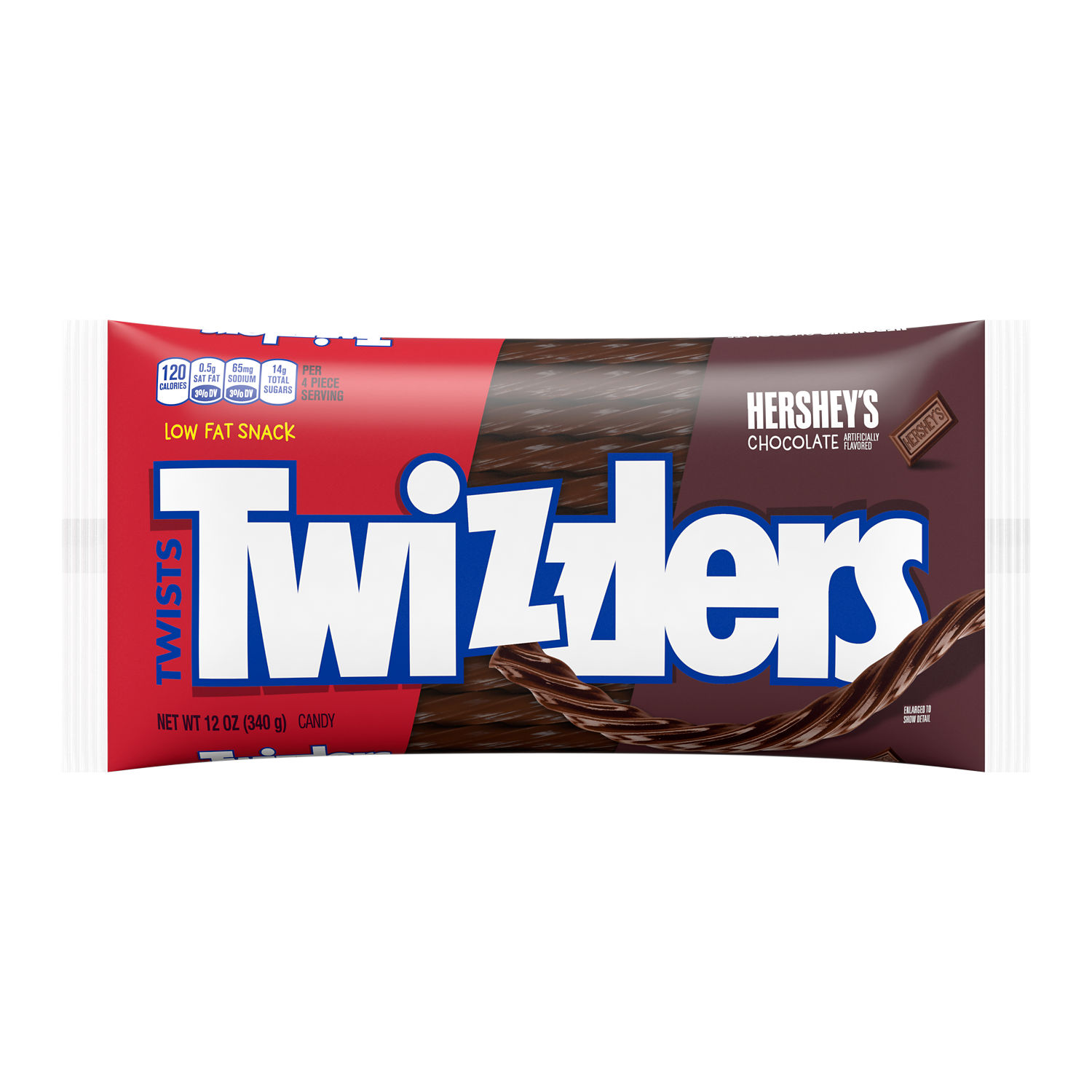 TWIZZLERS Chocolate Twists 12oz Candy Bag