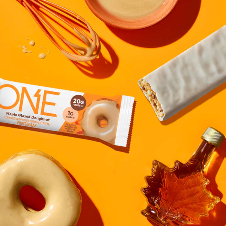 Maple glazed doughnut flavored ONE Protein Bar